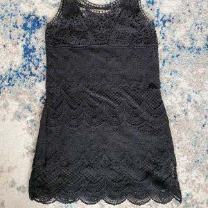 Crochet Shift Dress